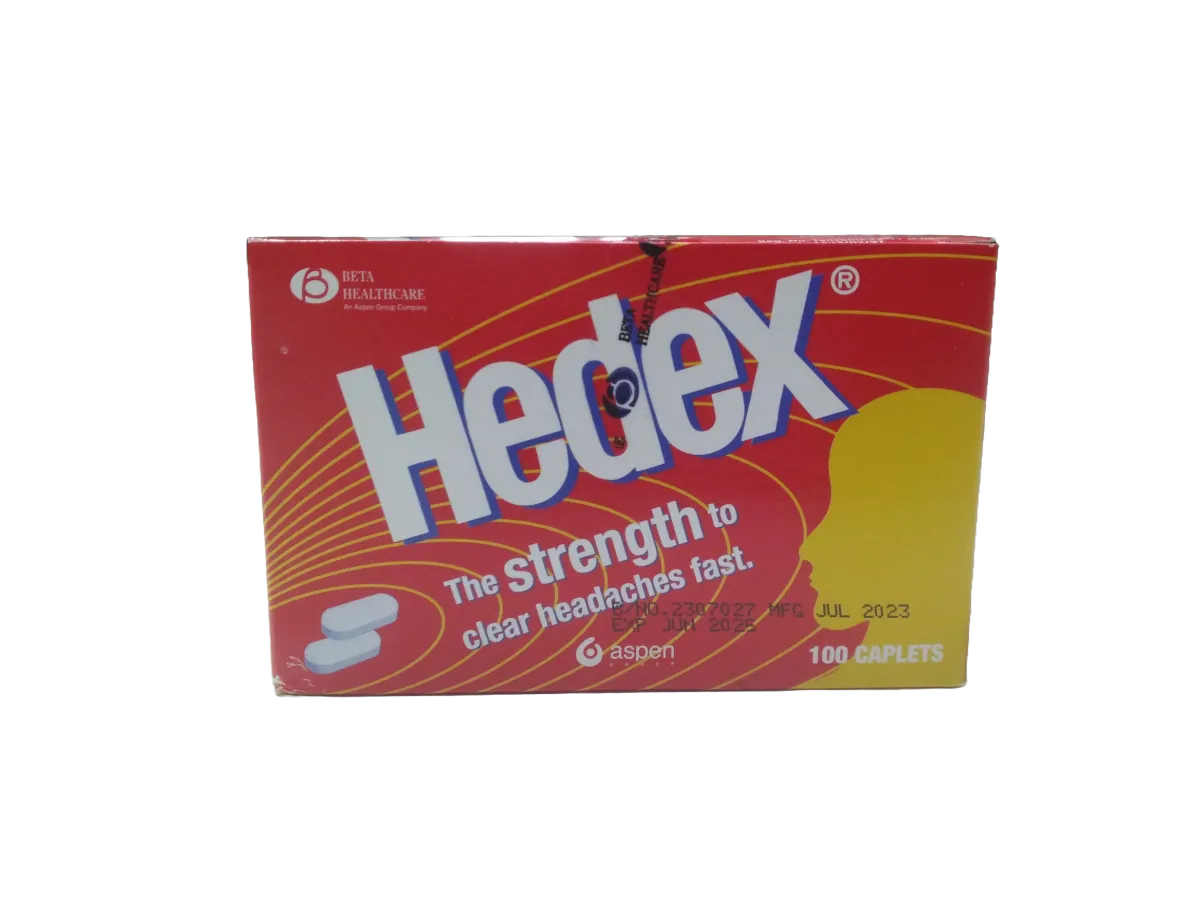 Hedex Tabs 100`s