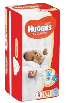 Huggies Low Count Size 2 Pack 10`s