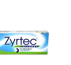 Zyrtec Tabs 10mg 10`s