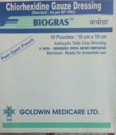 Biogras Antiseptic Gause 10's