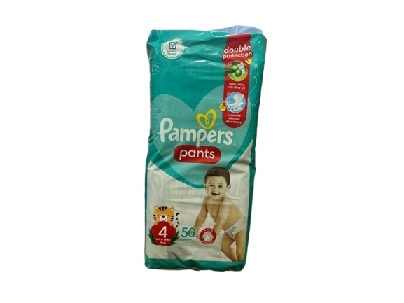 Pampers Pants Valuepack  Size 4 Pack 50`s