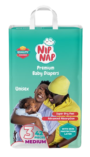 Nip Nap High Count Size 3 Pack 42`s