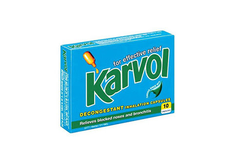 Karvol  Inhalation Caps 10`s