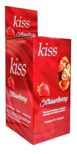 Kiss Strawberry Packet (3's)