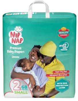 Nip Nap Diaper Jumbo Size 2 Pack 68`s